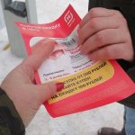 Раздача листовок сети Магнит