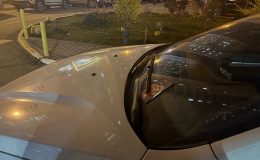 Раскладка листовок на автомобили от ресторана СЁ