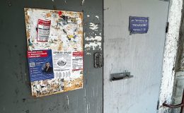 Расклейка листовок в Березниках и Соликамске